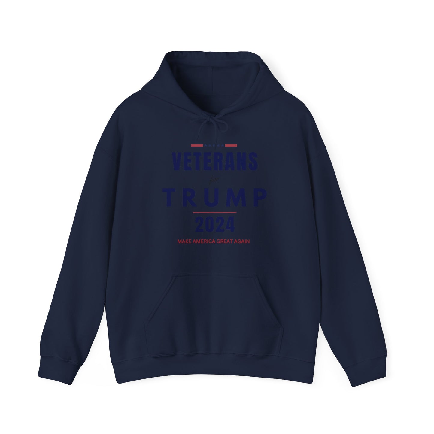 Trump 2024 Collection: Veterans for Trump Hoodie