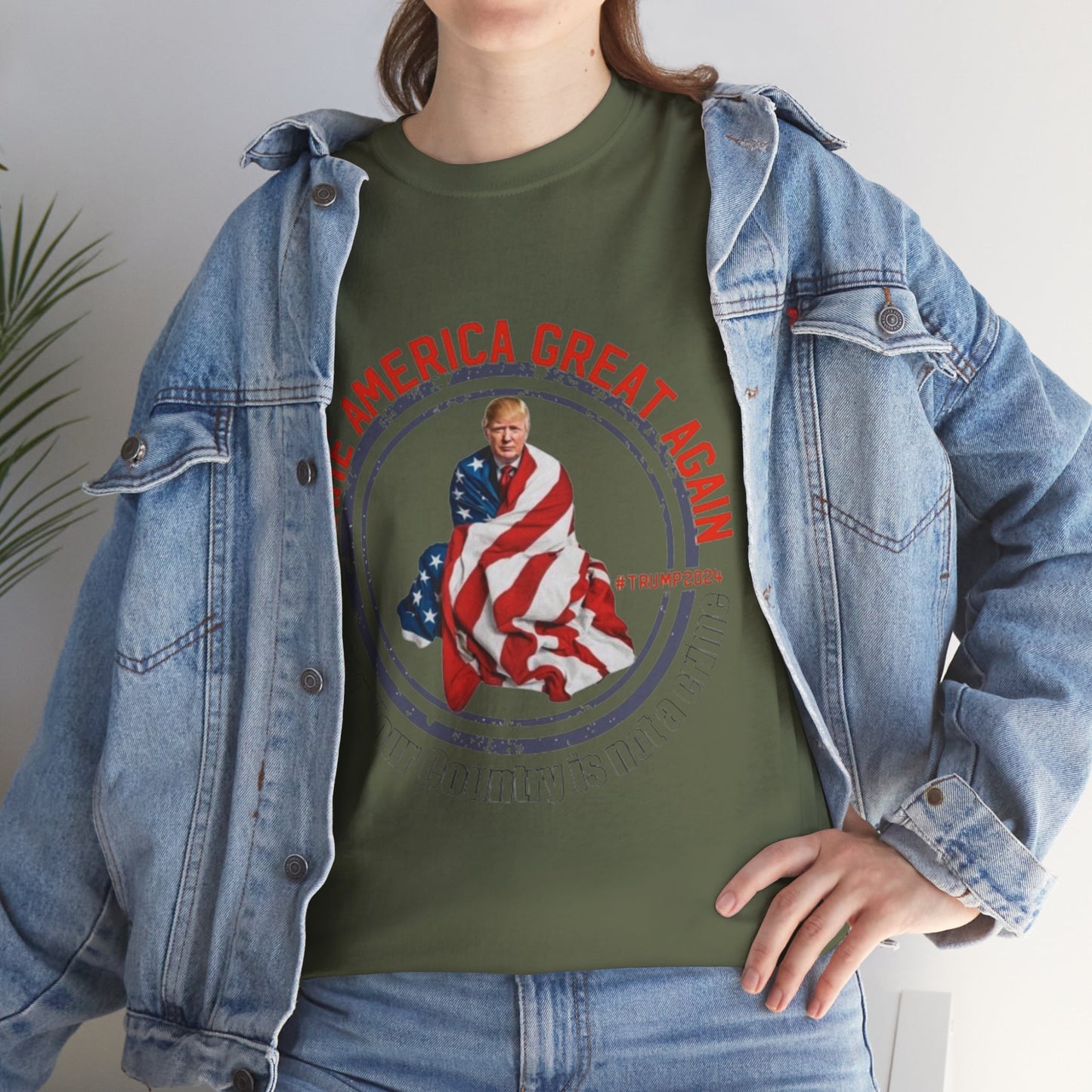 Loving Your Country is Not A Crime T-Shirt