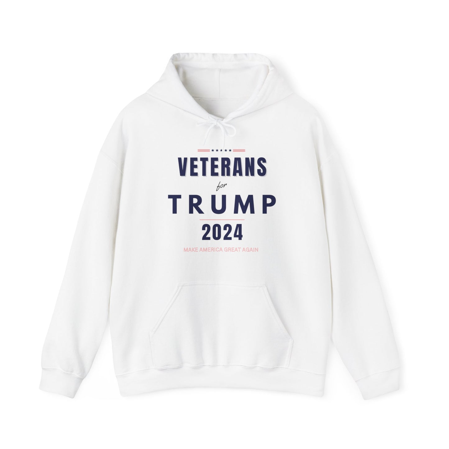 Trump 2024 Collection: Veterans for Trump Hoodie