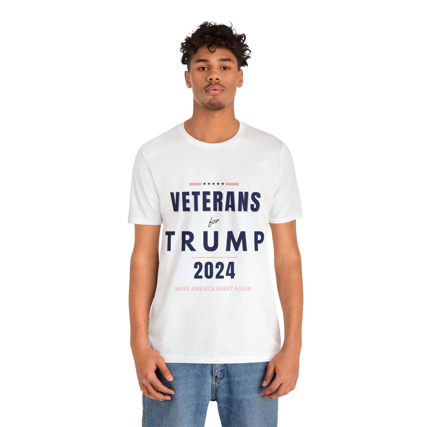 Trump 2024 Collection: Veterans for Trump T-Shirt