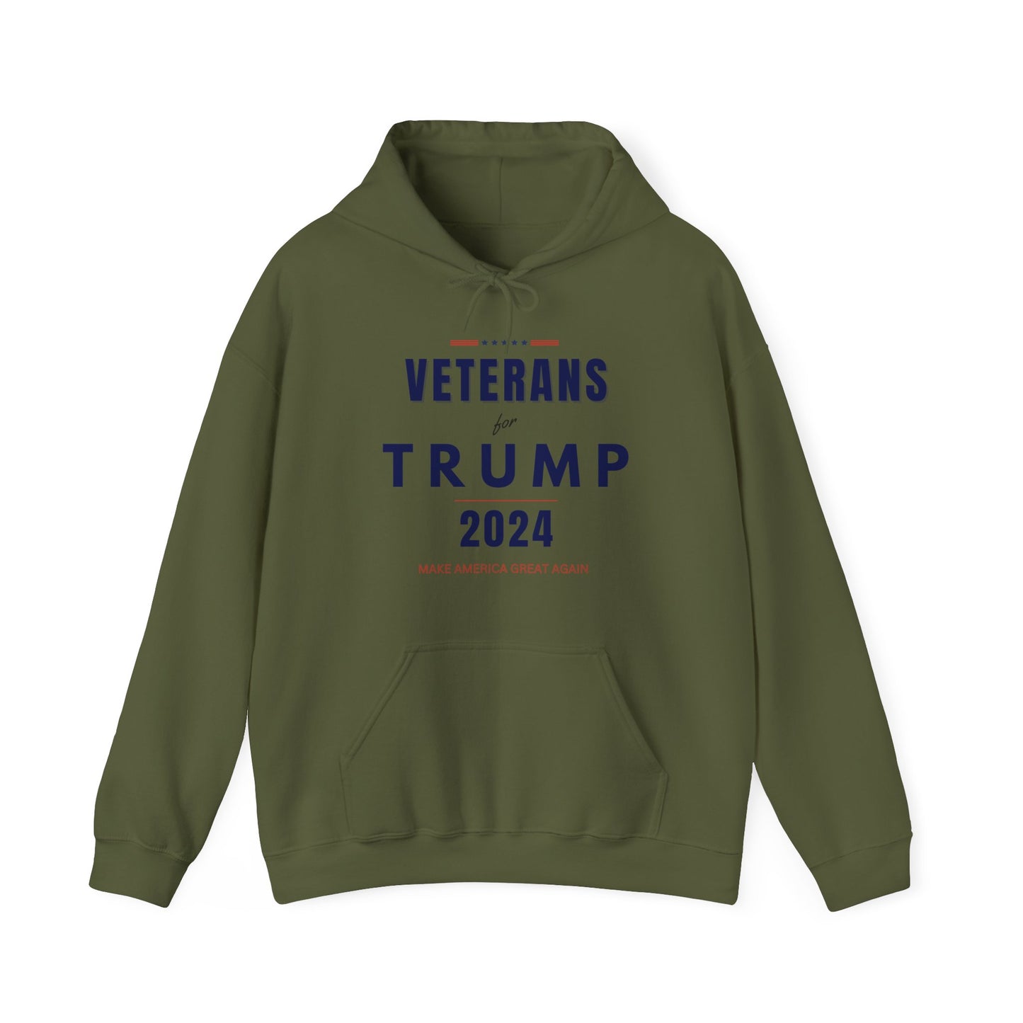 Trump 2024 Collection: Veterans for Trump Hoodie