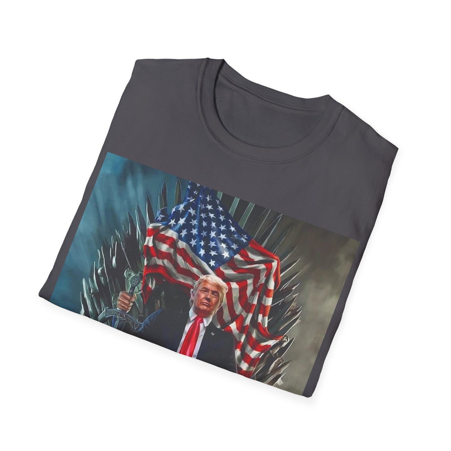 Limited Edition! Donald Trump on Iron Throne T-Shirt