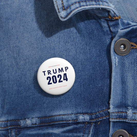 Trump 2024 Collection: Pin Button