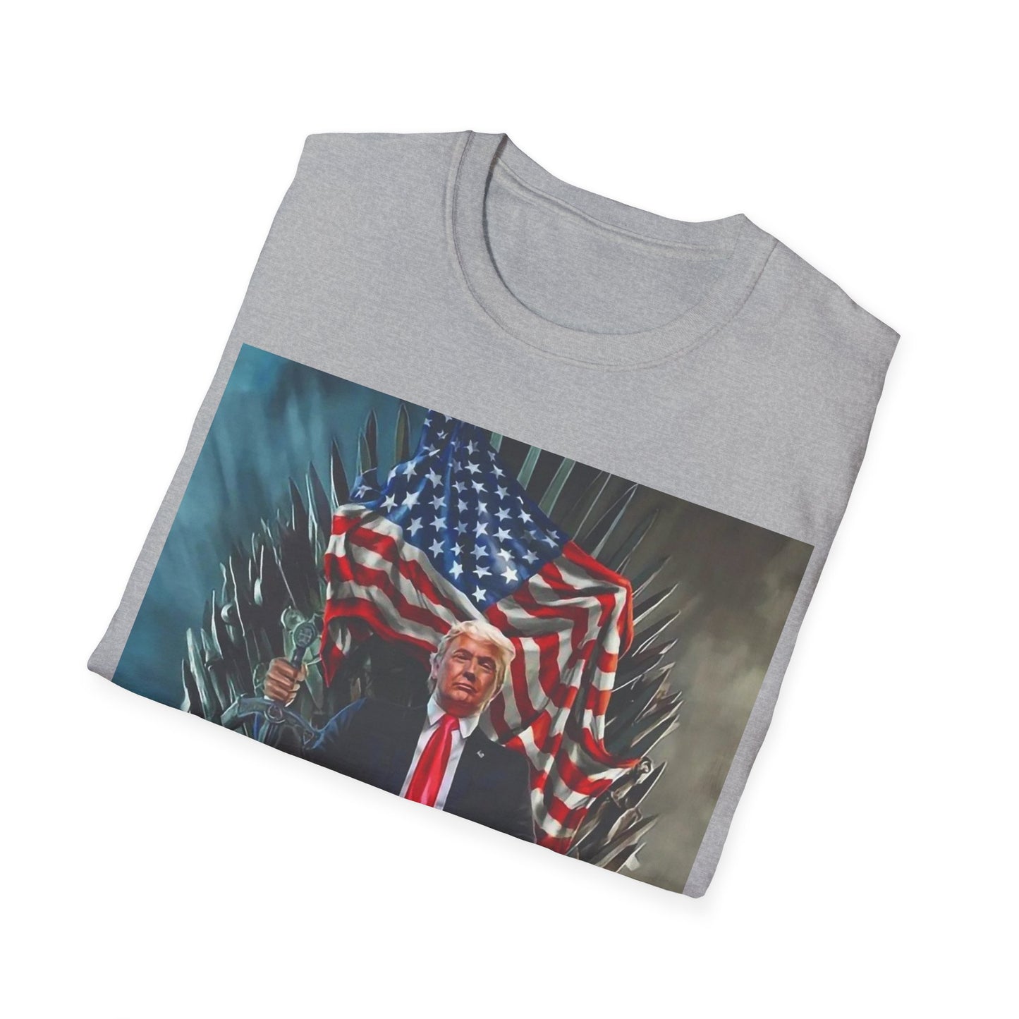 Limited Edition! Donald Trump on Iron Throne T-Shirt