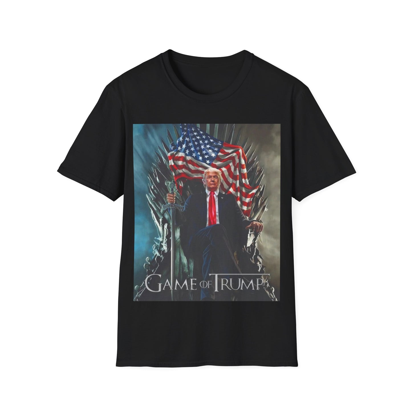 Limited Edition! Donald Trump on Iron Throne T-Shirt