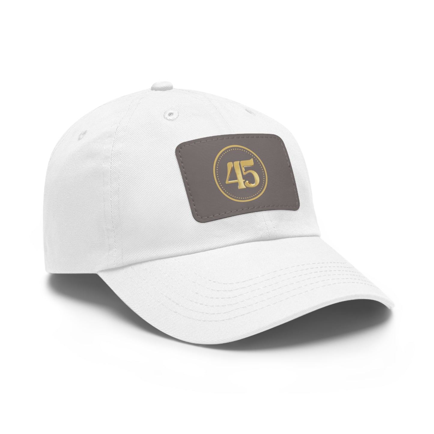 The Golden Collection Cap with Leather Patch