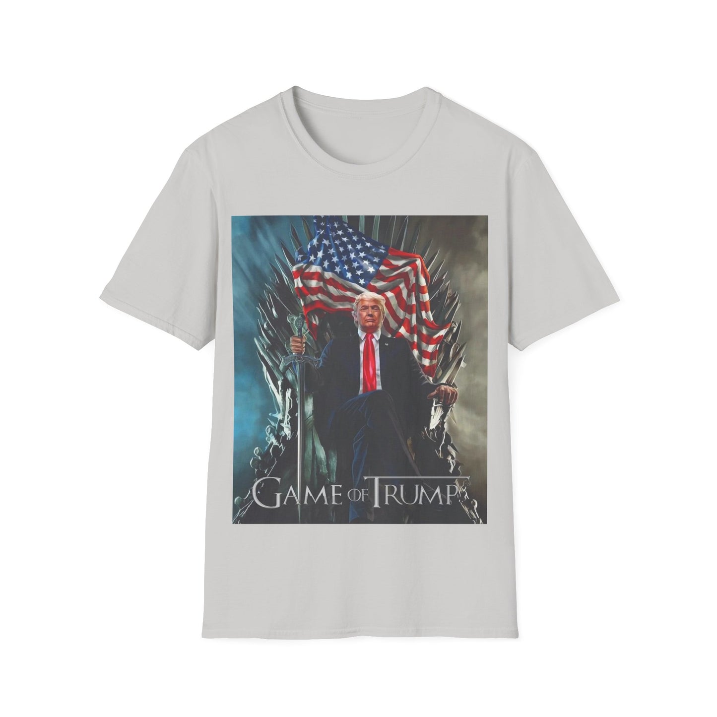 Limited Edition! Donald Trump on Iron Throne T-Shirt