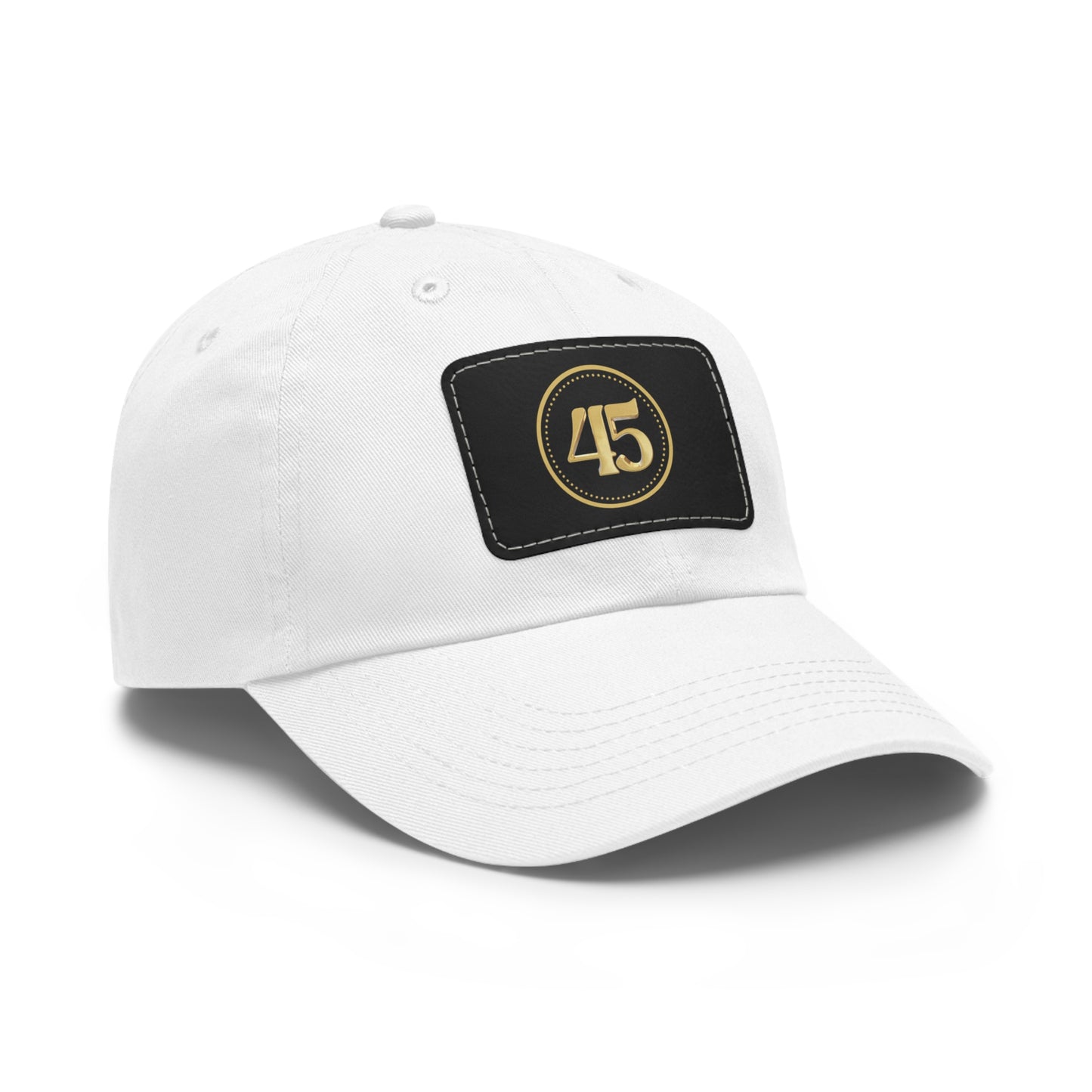 The Golden Collection Cap with Leather Patch