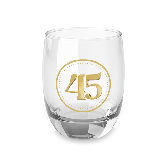 The Golden Collection Polo Whiskey Glass