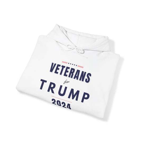 Trump 2024 Collection: Veterans for Trump Hoodie
