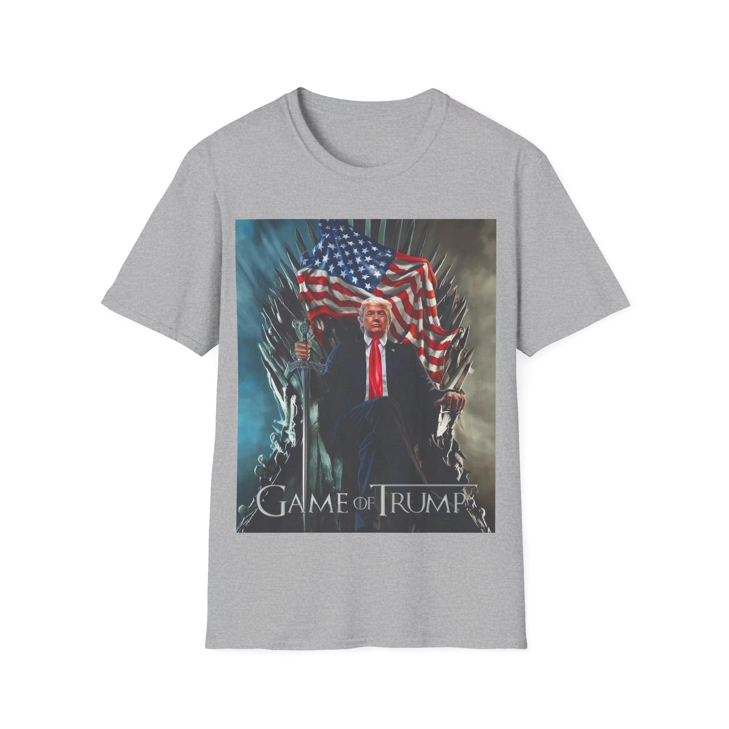 Limited Edition! Donald Trump on Iron Throne T-Shirt