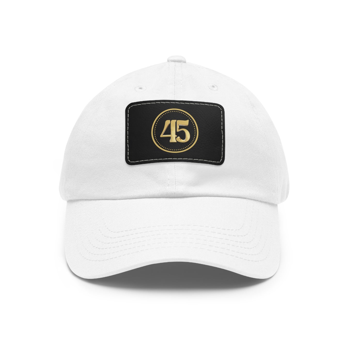 The Golden Collection Cap with Leather Patch