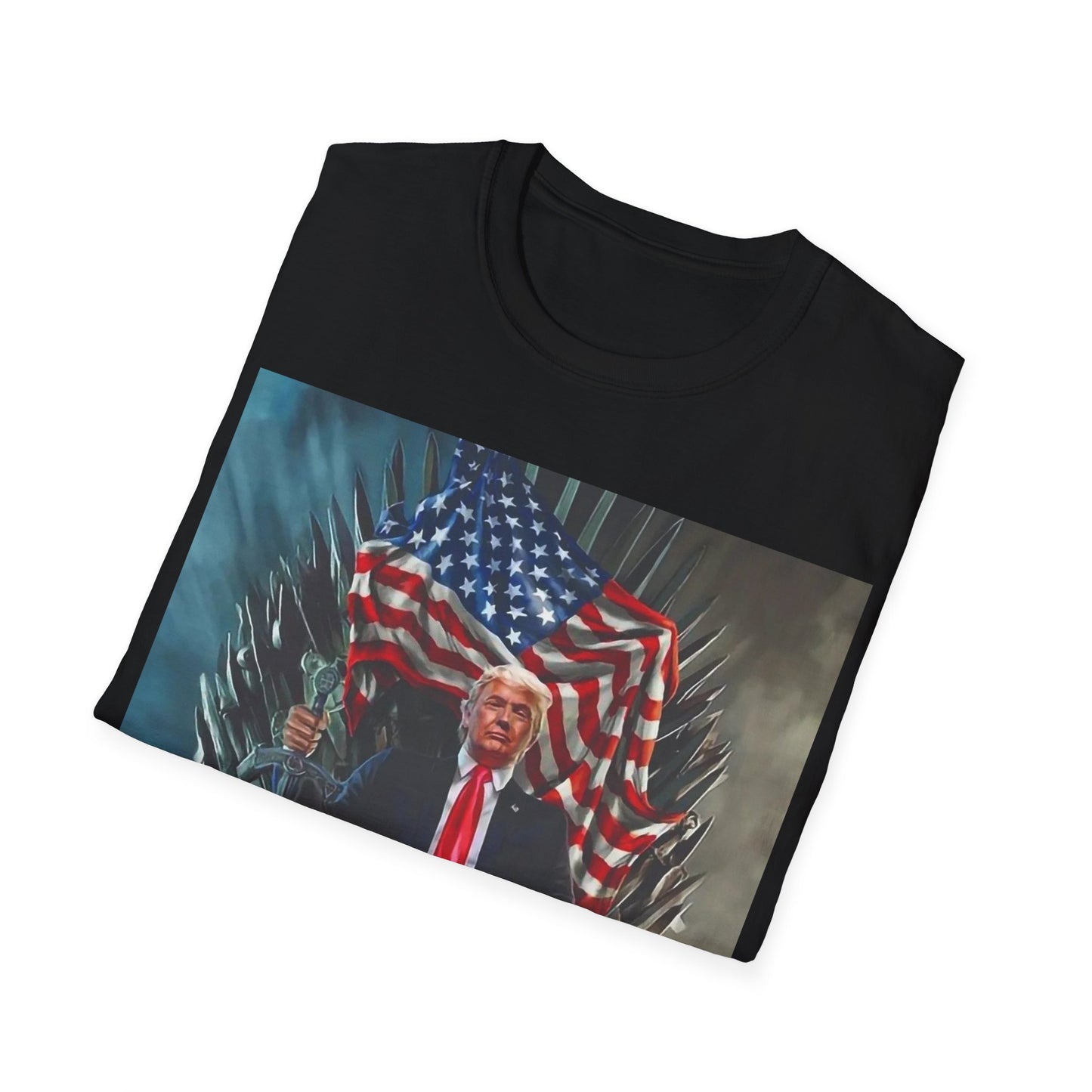 Limited Edition! Donald Trump on Iron Throne T-Shirt